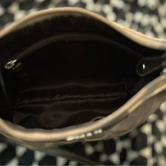 Coach Brown and Tan Crossbody Bag - Picture 6 of 9